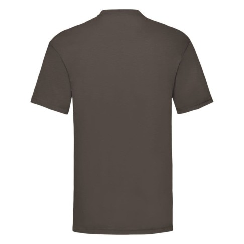 Футболка мужская VALUEWEIGHT T 165, шоколадный_3XL, 100% хлопок
