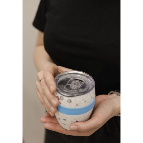 Термокружка LINE, белый/фиолетовый, сталь, 300 мл Термокружка LINE, белый/фиолетовый, сталь, 300 мл