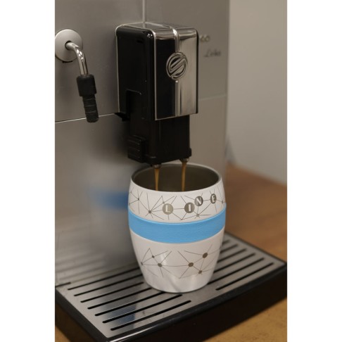 Термокружка LINE, белый/фиолетовый, сталь, 300 мл Термокружка LINE, белый/фиолетовый, сталь, 300 мл