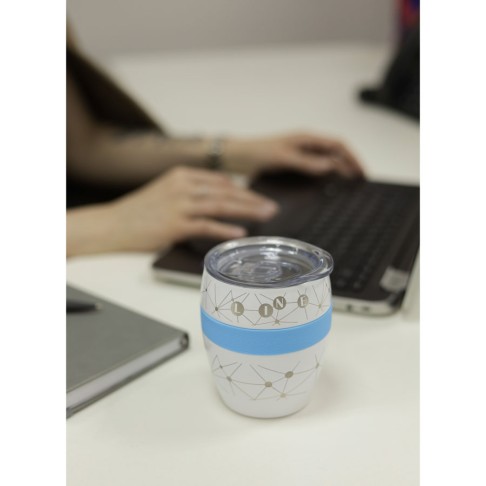 Термокружка LINE, белый/фиолетовый, сталь, 300 мл Термокружка LINE, белый/фиолетовый, сталь, 300 мл