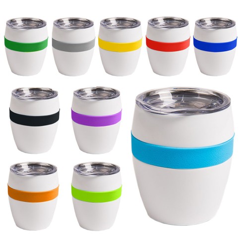 Термокружка LINE, белый/фиолетовый, сталь, 300 мл Термокружка LINE, белый/фиолетовый, сталь, 300 мл