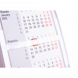 Календарь настольный на 2 года; размер 18,5*11 см, цвет- белый, пластик
