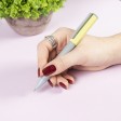 SWEETY, ручка шариковая, бирюзовый, металл, пластик