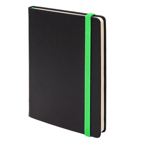 Набор подарочный HYPER: кружка, ежедневник, ручка; черный/зеленый Набор подарочный HYPER: кружка, ежедневник, ручка; черный/зеленый