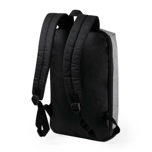 Рюкзак с индикатором KREPAK, серый, 43x30x13,5 см, 100% полиэстер 600D