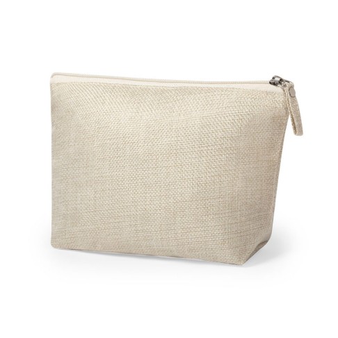 Косметичка KRESTON, бежевый, 22x14x6,5 см, 100% полиэстер Косметичка KRESTON, бежевый, 22x14x6,5 см, 100% полиэстер