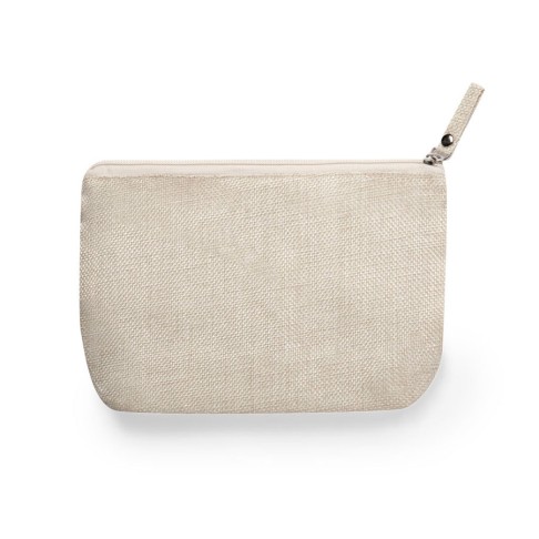 Косметичка KRESTON, бежевый, 22x14x6,5 см, 100% полиэстер Косметичка KRESTON, бежевый, 22x14x6,5 см, 100% полиэстер