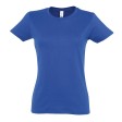 Футболка женская IMPERIAL WOMEN, ярко-синий_2XL, 100% х/б, 190 г/м2