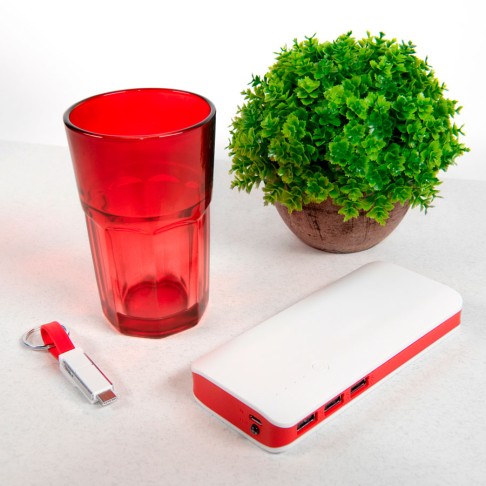 Стакан GLASS, красный, 320 мл, стекло Стакан GLASS, красный, 320 мл, стекло