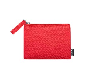 Кошелек NELSOM, красный, 11 x 8 cm, полиэстер/RPET