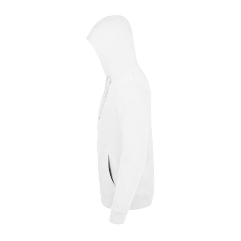 Толстовка мужская на молнии с капюшоном STONE, белый, L, 50% хлопок, 50% полиэстер, 260 г/м2 Толстовка мужская на молнии с капюшоном STONE, белый, L, 50% хлопок, 50% полиэстер, 260 г/м2