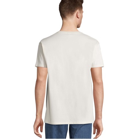 Футболка мужская IMPERIAL, молочный, 3XL, 100% хлопок, 190 г/м2