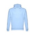 Толстовка мужская с капюшоном PHOENIX, пастельный голубой, 2XL, 50% хлопок, 50% полиэстер, 320 г/м2