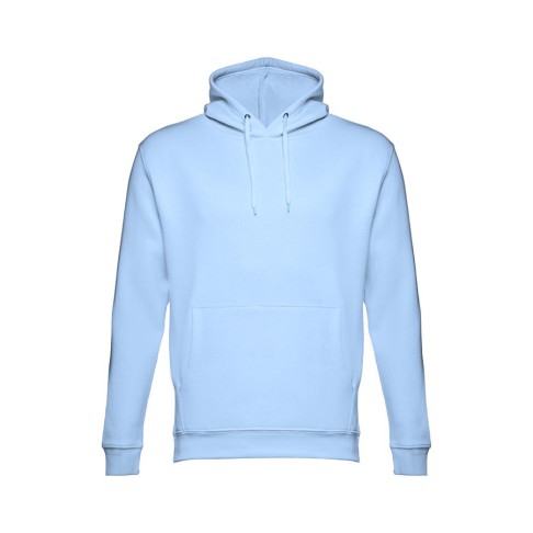 Толстовка мужская с капюшоном PHOENIX, пастельный голубой, L, 50% хлопок, 50% полиэстер, 320 г/м2