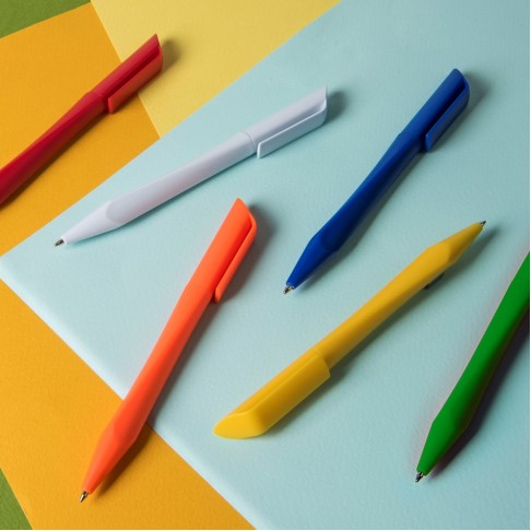 N7, ручка шариковая, синий, пластик