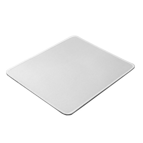 Коврик для мыши GLIDE S, 26*21*0,3см, прошитый край, белый