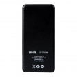 Универсальный аккумулятор Sleek 10 (10000 мАч), черный, 14х6.8х1,5 см