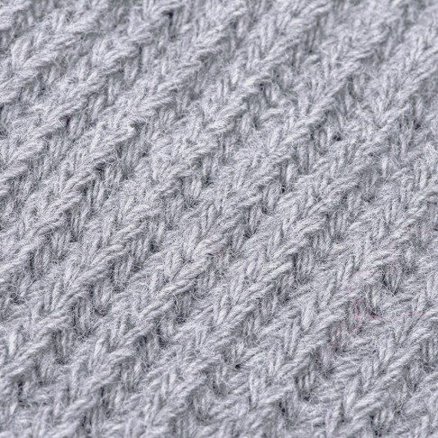 Вязаный комплект шарф и шапка GoSnow, меланж c фурнитурой, красный, 70% акрил,30% шерсть