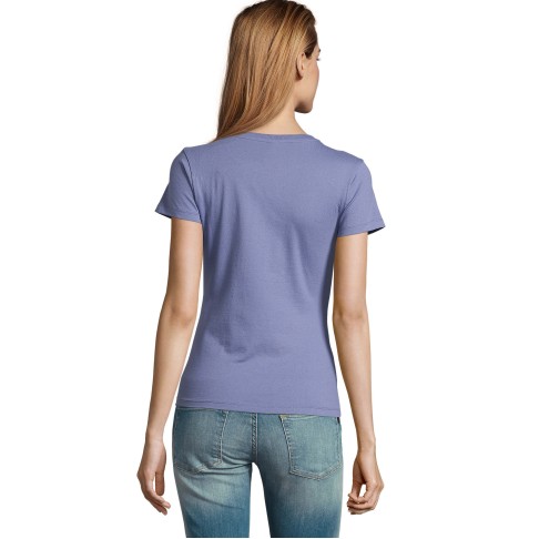 Футболка женская IMPERIAL WOMEN, синий_2XL, 100% хлопок, 190 г/м2