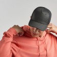 Бейсболка GEAR-S, 5 клиньев, заст. на липучке, чёрный,100% п-й п-э/95% п-й п-э, 5% э-н, 300 г/м2
