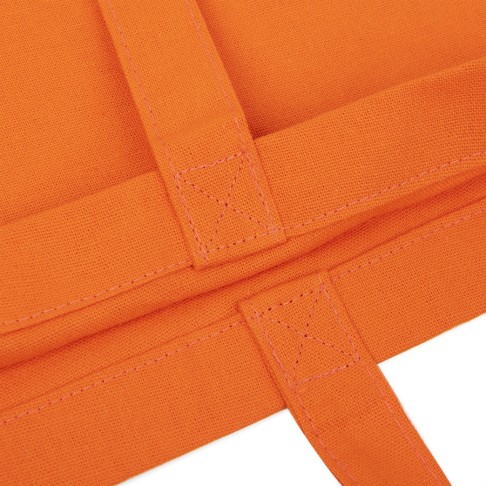 Сумка для покупок MALL, оранжевый, 100% хлопок, 220 гр/м2, 38x42 см