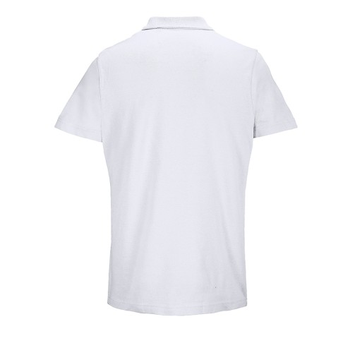 Рубашка-поло унисекс PULSE, белый, 5XL, 100% хлопок, 170 г/м2