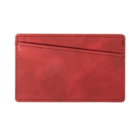 Чехол для карт/картхолдер Luma, с 2 отделениями, красный