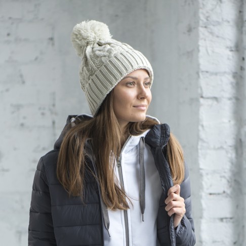 Шапка VOGUE, бирюзовый, верх: 100% акрил, подкладка: 100% полиэстер Шапка VOGUE, бирюзовый, верх: 100% акрил, подкладка: 100% полиэстер