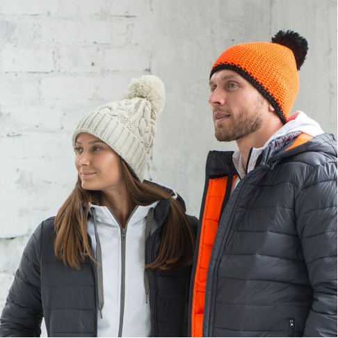 Шапка VOGUE,  темно-синий, верх: 100% акрил, подкладка: 100% полиэстер