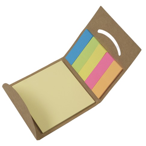 Набор стикеров с клеевым краем UNITY, 6 цв по 25шт, бежевый, бумага Набор стикеров с клеевым краем UNITY, 6 цв по 25шт, бежевый, бумага