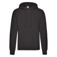 Толстовка CLASSIC HOODED 3XL черный 80% хлопок, 20% полиэстер, плотность 280г/м2