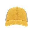 Бейсболка CASE, желтый, хлопок 100%, плотность 250 г/м2, застежка на липучке