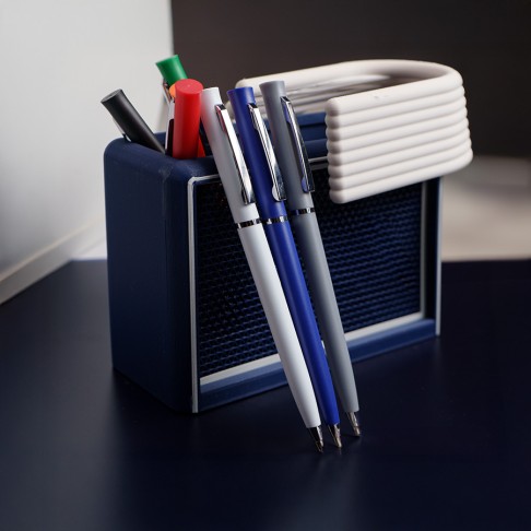 Ручка шариковая  N10, зеленый, пластик, металл