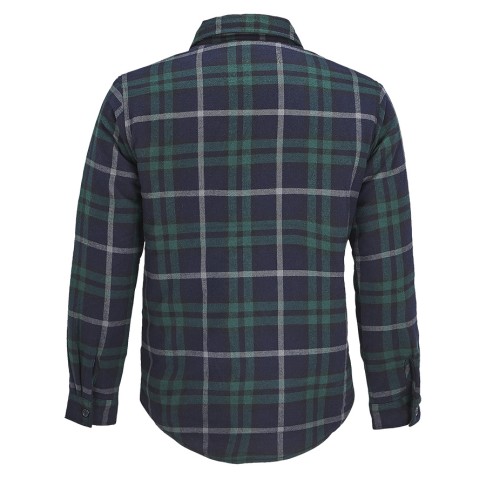Куртка рубашка мужская NOAH, зелен.,XS/S(0),100%хлопок,180 г/м2;подкладка и утеплитель:100%полиэстер