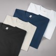 Футболка мужская оверсайз LIBRA, чёрный, M/L, 100% хлопок, 220 г/м2
