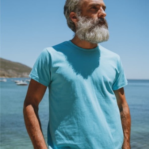 Футболка мужская ANKARA, синий, XS, 100% хлопок, 190 г/м2