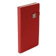 Ежедневник недатированный Linnie, А5, красный, кремовый блок