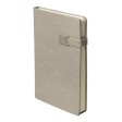 Ежедневник недатированный Linnie, А5, серый, кремовый блок