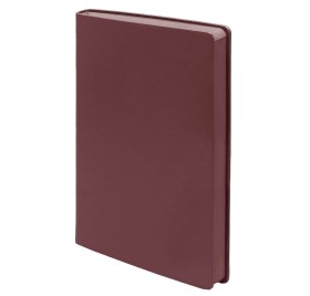 Бизнес-блокнот LADY, формат А5, бордовый, блок в клетку Бизнес-блокнот LADY, формат А5, бордовый, блок в клетку