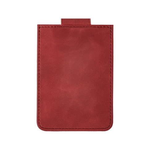 Чехол для карт/картхолдер Luma с 4 отделениями, красный, PU