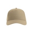Бейсболка FIJI, 5 клиньев, 100 % переработанный полиэстер, липучка, хаки