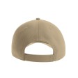 Бейсболка FIJI, 5 клиньев, 100 % переработанный полиэстер, липучка, хаки