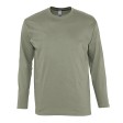 Футболка мужская с длинным рукавом MONARCH, хаки, 3XL, 100% хлопок, 150 г/м2