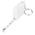 Брелок-рулетка, 1 м., белый
