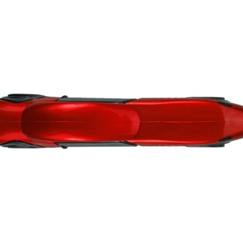 Ручка шариковая «Сан-Марино» в форме автомобиля с открывающимися дверями и инерционным механизмом движения, красная