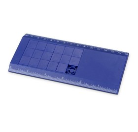 Линейка с игрой «Пятнашки», синий