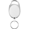 Ретрактор «Слип» с кольцом, белый/серебристый