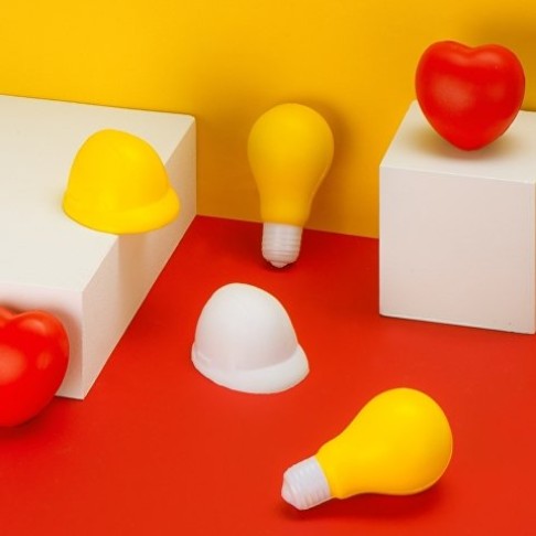 Антистресс «Каска», белый Антистресс «Каска», белый