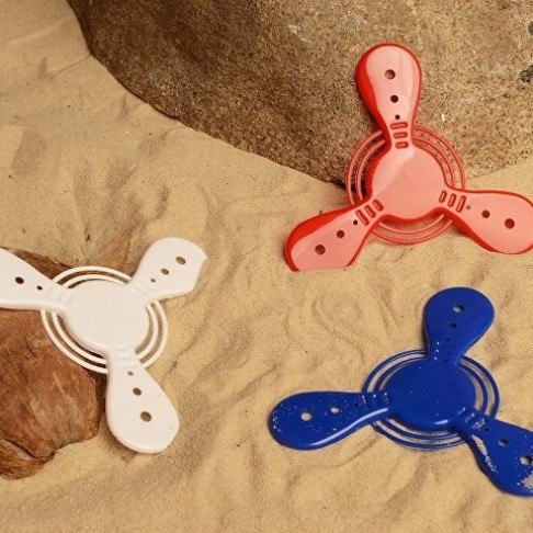 Летающий диск «Фрисби», белый