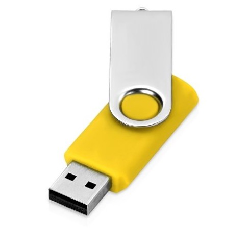Флеш-карта USB 2.0 16 Gb «Квебек», желтый Флеш-карта USB 2.0 16 Gb «Квебек», желтый